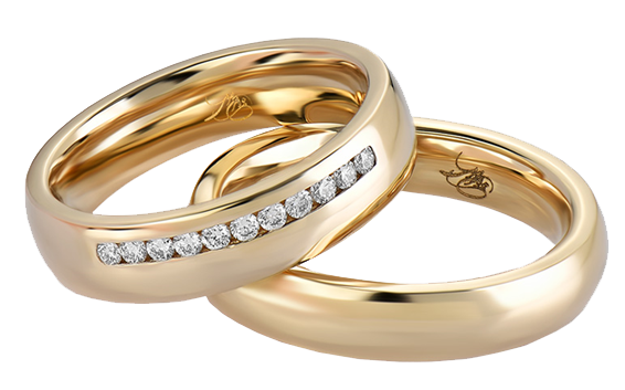 yellow-gold-couples-ring-set-for-wedding-with-round-cut-brilliant-17710-8604